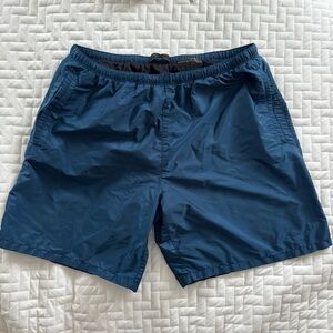 Prada Re-Nylon Blue Swim Shorts, Size 52